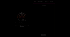 Desktop Screenshot of klmartistry.com